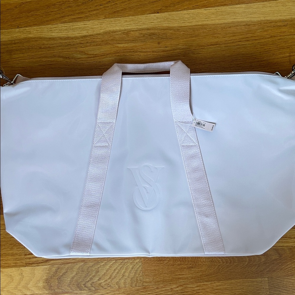 Victoria's Secret blush pink Tote with Logo